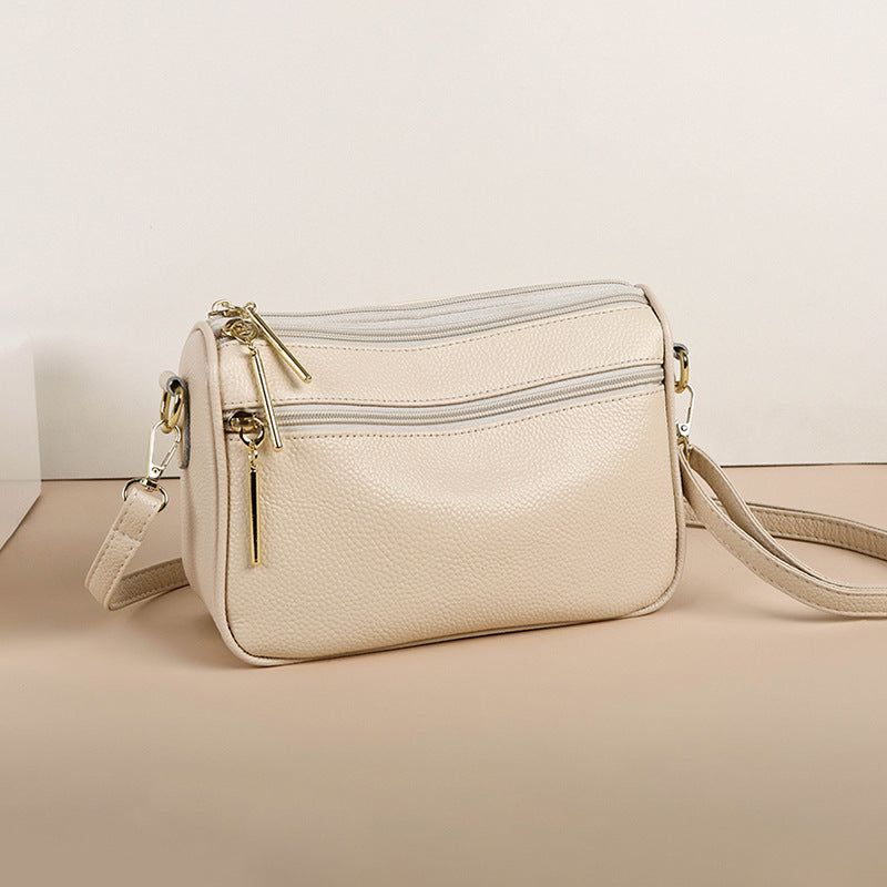Women's Genuine Fashion Mom Soft Cowhide Women's Leather Bag