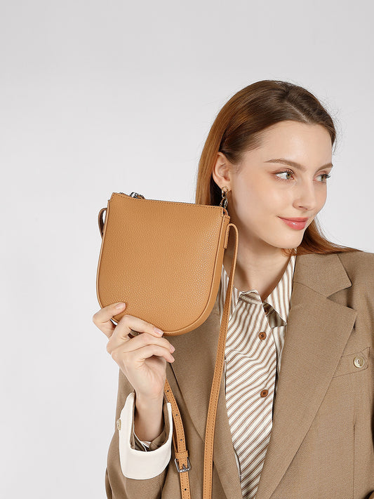 Women's Niche Genuine Leather High-grade Mobile For Women's Messenger Bag