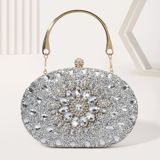 Sunflower Dress Cheongsam Banquet Refined Light Dinner Bag