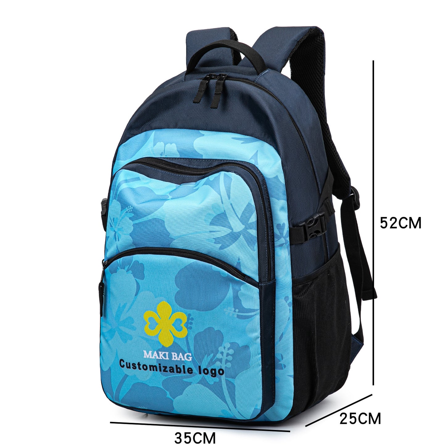 Men's Oxford Cloth Large Capacity Waterproof Computer Leisure Backpack