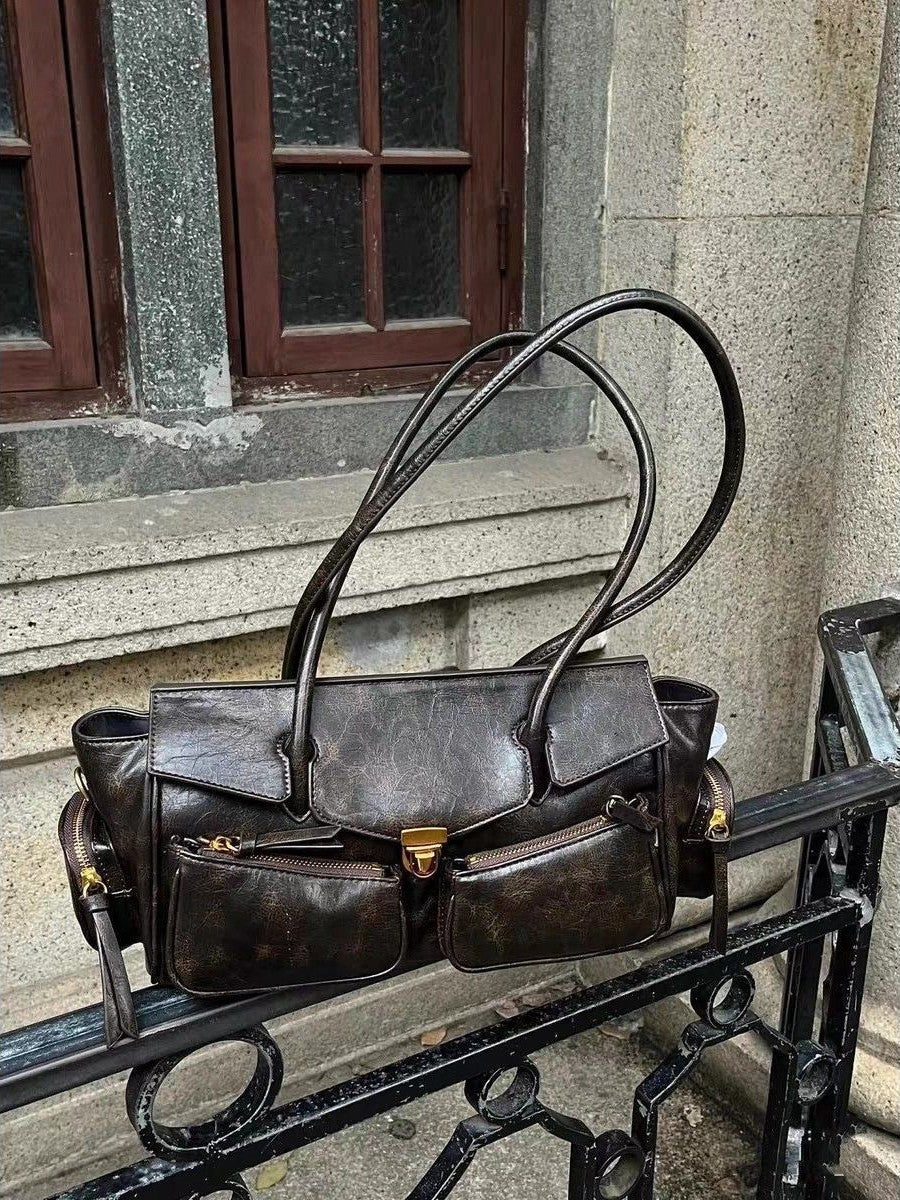 Hot Portable Motorcycle Western Style Commuter Fashion Large Bags
