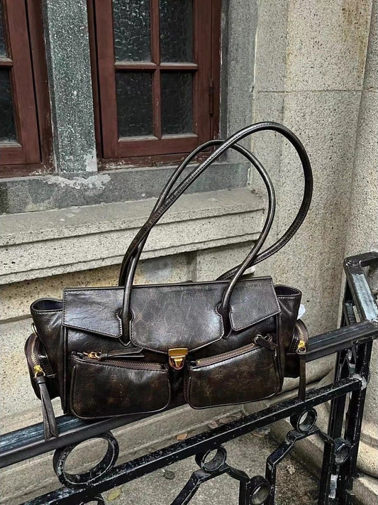 Hot Portable Motorcycle Western Style Commuter Fashion Large Bags