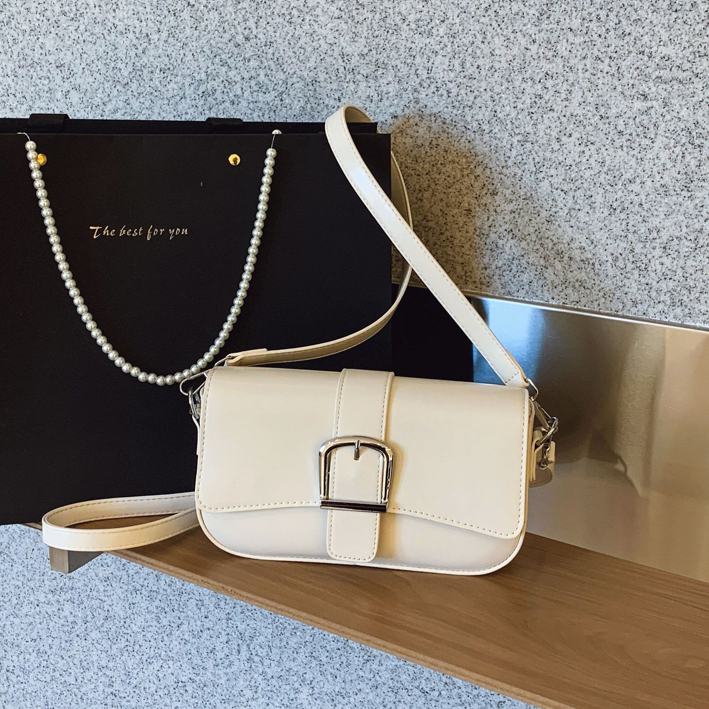 Women's Simple Retro Trendy Western Style For Small Square Bags
