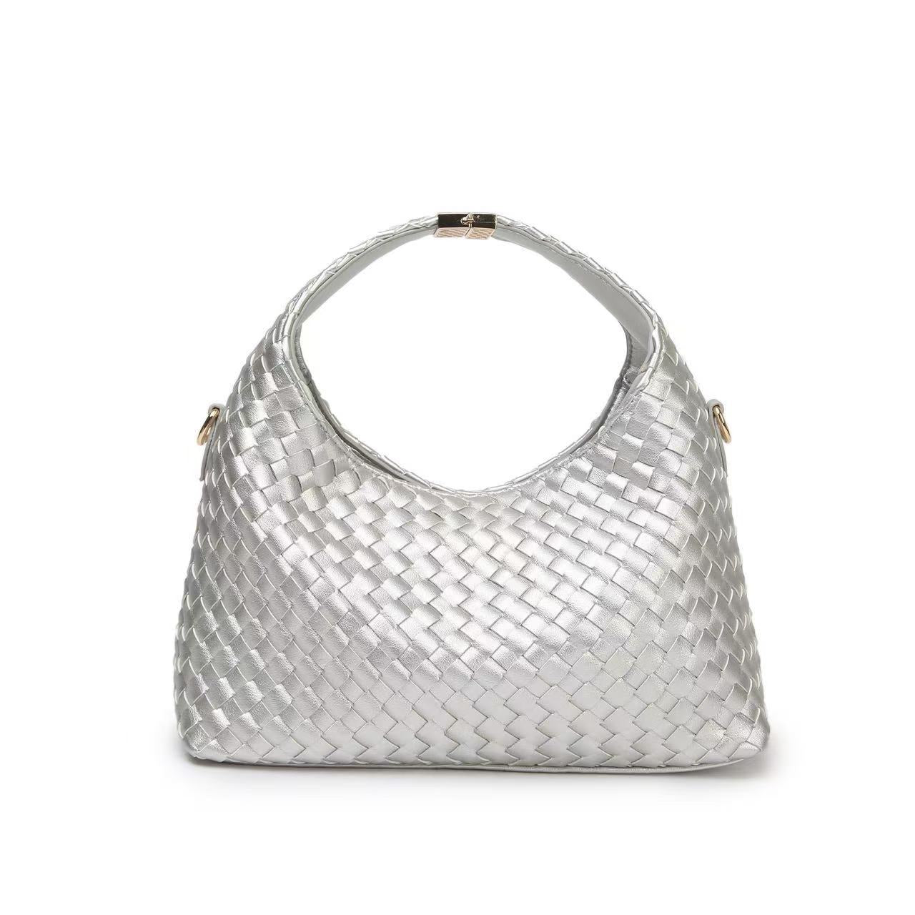 Hand-woven Design Large Capacity Commuting Fashion Handbags