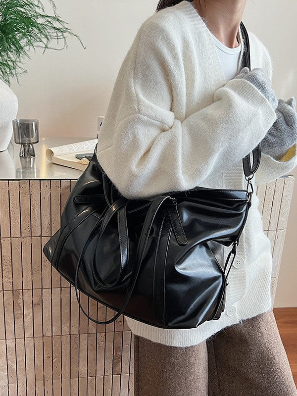 Women's Retro Large Capacity Portable Underarm Fashion Women's Shoulder Bag