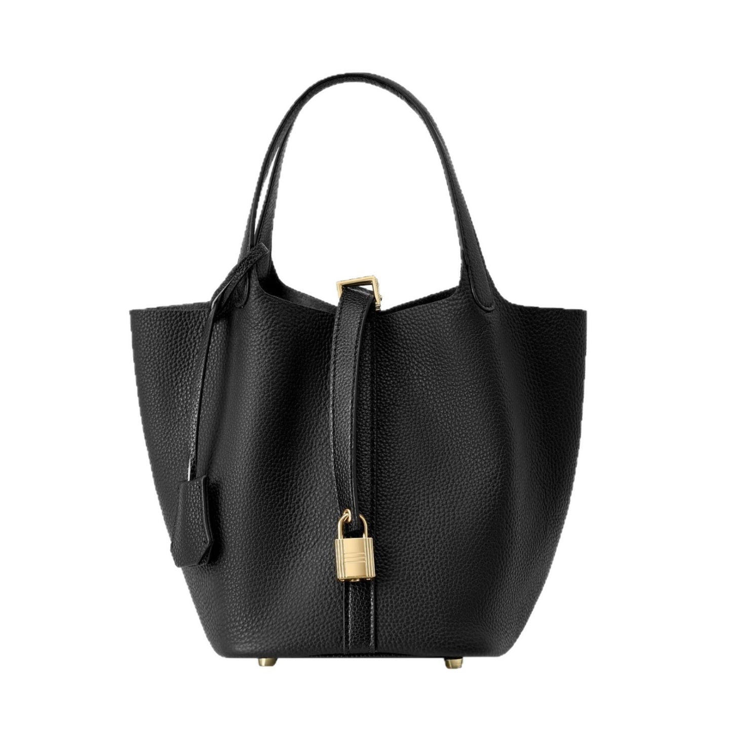 Women's Version First Layer Cowhide Vegetable Basket Lychee Bags