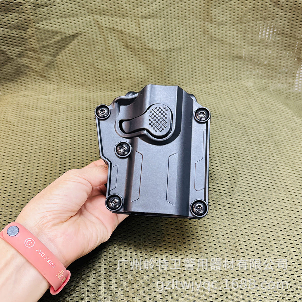 Slouchy Creative Transparent Quick Pull Holster Outdoor Camouflage, Military Fan Bag