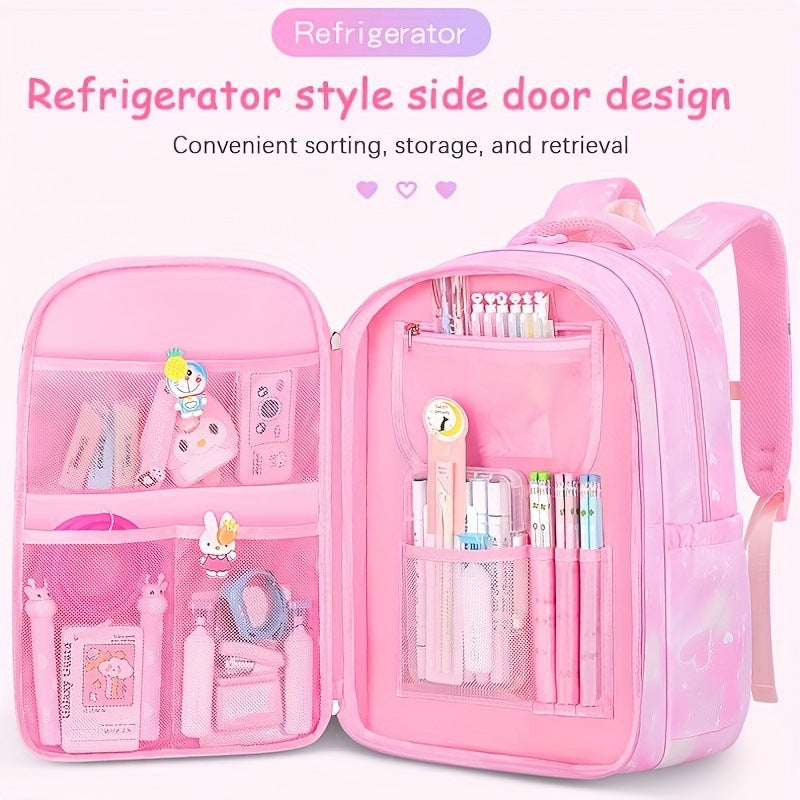 Three-piece Set Lunch Refrigerator Sweet Female Large Capacity Burden Backpacks