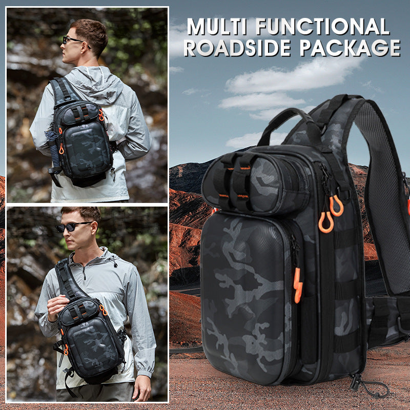 Women's & Men's Multifunctional Lure Waterproof Slanted Tourist Cycling Sports Satchel, Hanging Bag