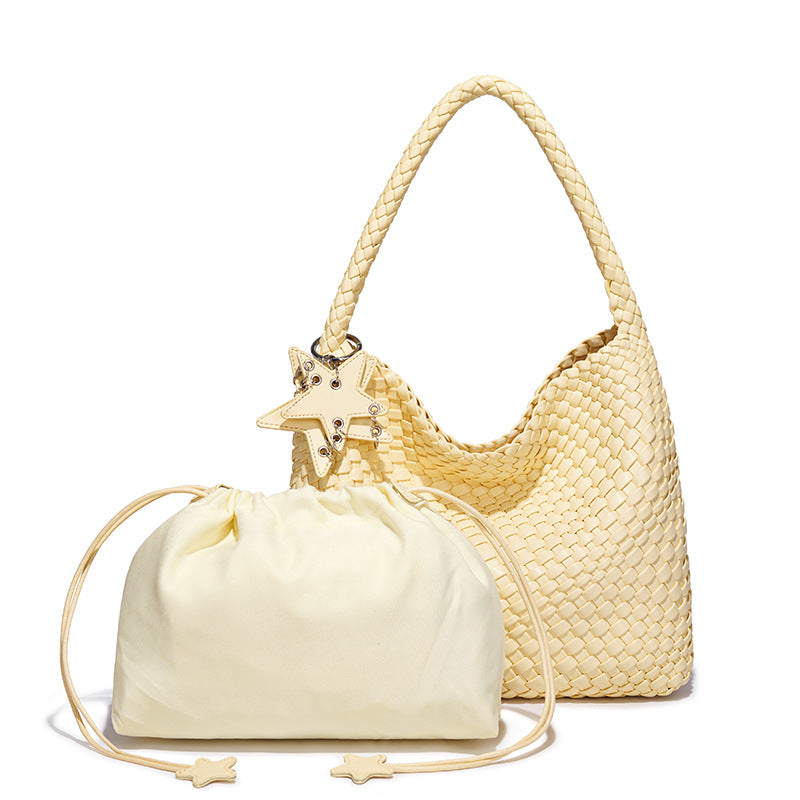 High-grade Design Hand-woven Large Capacity Totes Bucket Bags