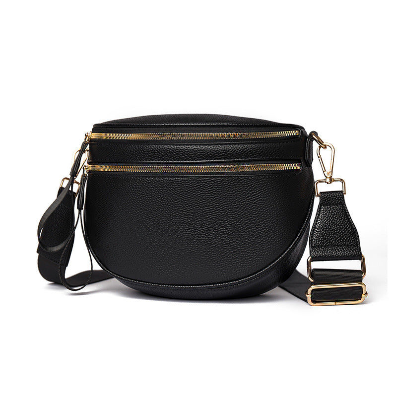 Women's Commuter High Sense Solid Color Simple Women's Messenger Bag