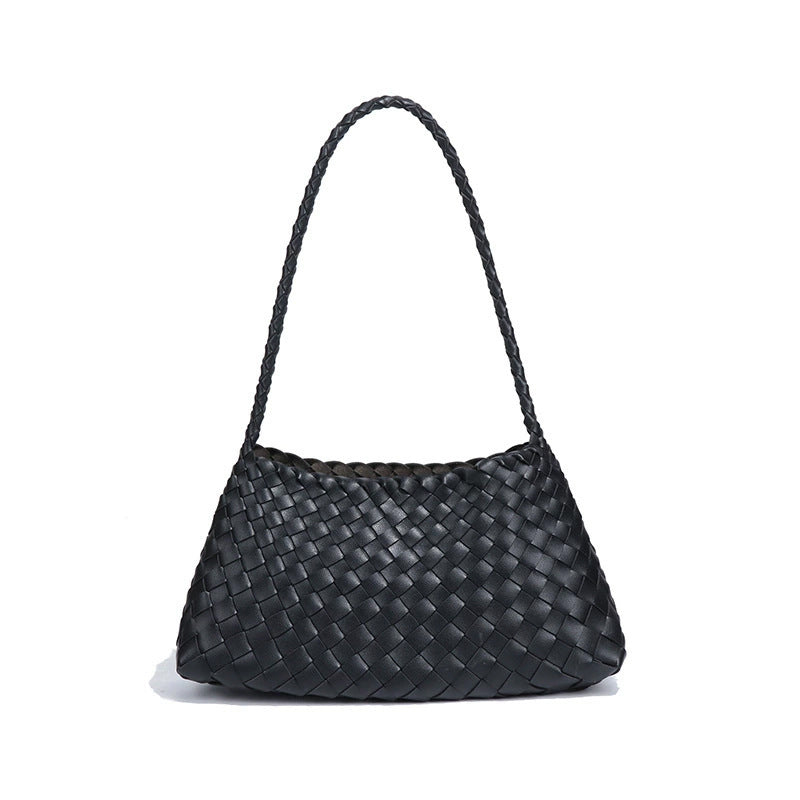 Women's Handmade Woven Fashion Straw Vegetable Basket Bags