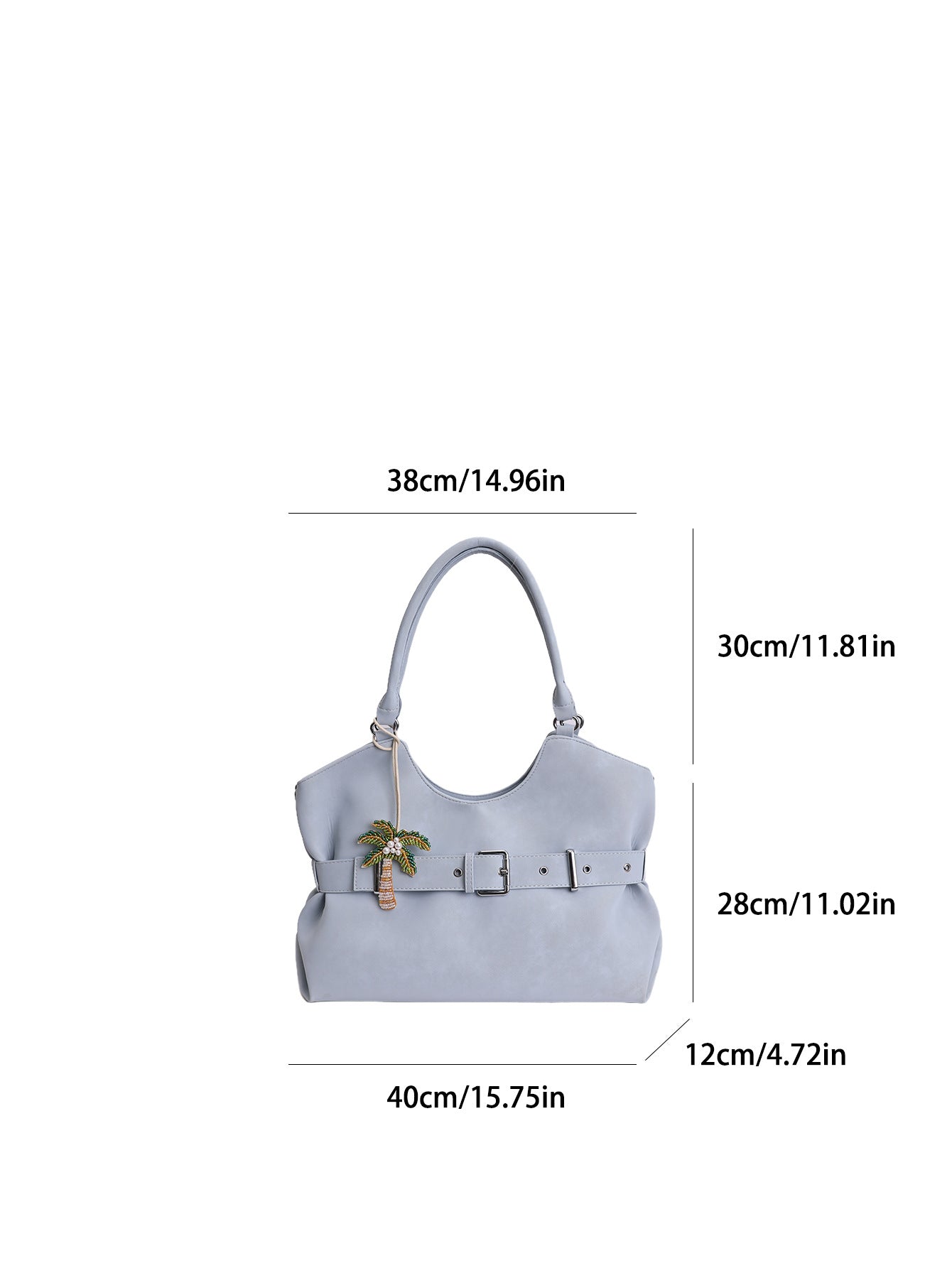 Women's Solid Color Simple Design Commuter Women's Messenger Bag