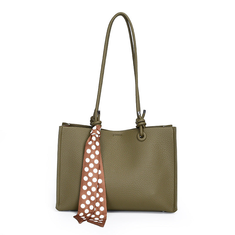 Female Large Capacity Commuter High Sense Women's Shoulder Bag