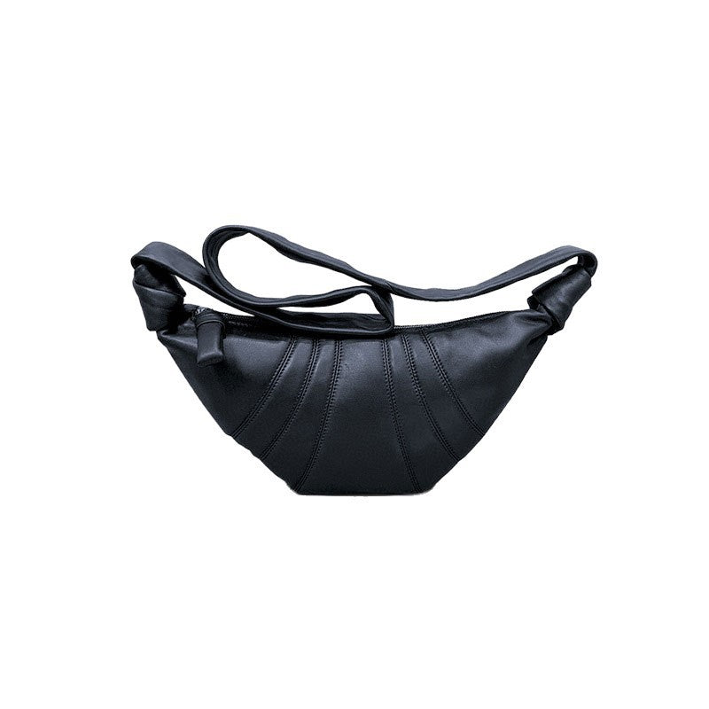 Neutral Croissant Kosong Idle Style Niche Bags