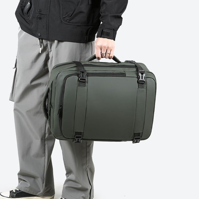 Men's Business Trip Commuter Large Capacity Multifunctional Leisure Backpack