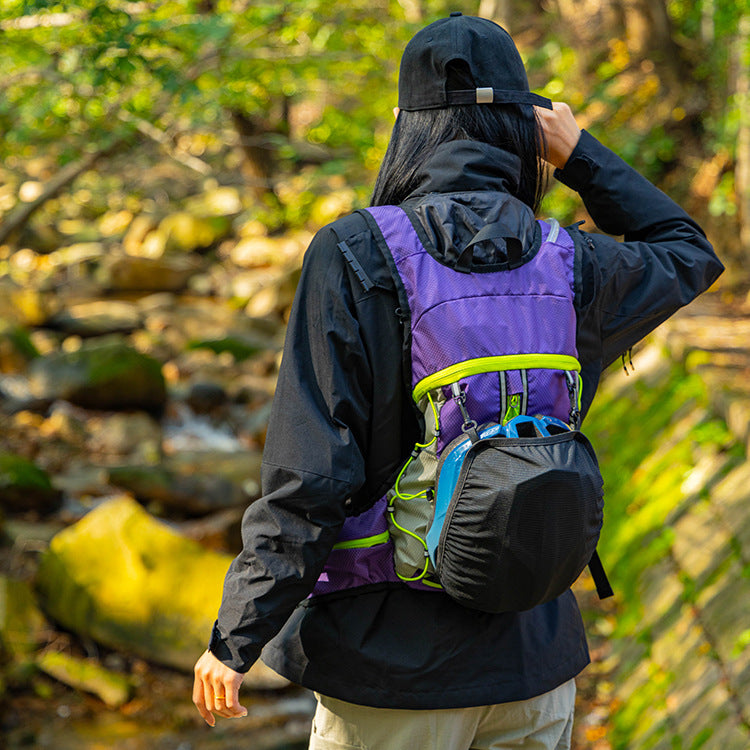 Women's & Men's On Foot Cycling Foldable Water Mountain Climbing, Hiking Bag
