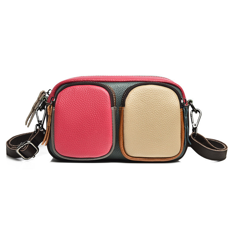 Women's Genuine Leather Large Capacity First Layer Cowhide Bags