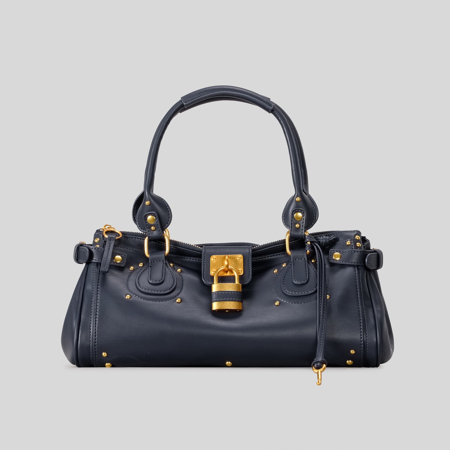 Retro Distressed Chloe Paddington Motorcycle Portable Underarm Decorative Bags