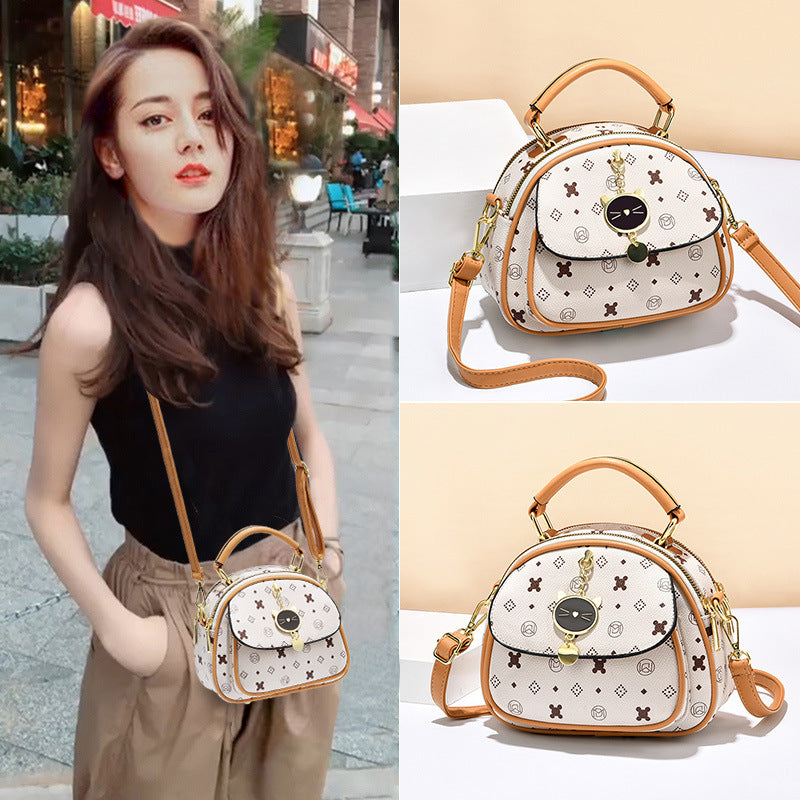Women's Popular Round Fashionable Summer Fashion Chain Bags