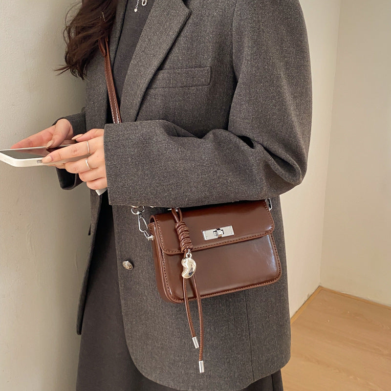 Women's High-grade Niche Retro Easy Matching Portable Small Square Bags
