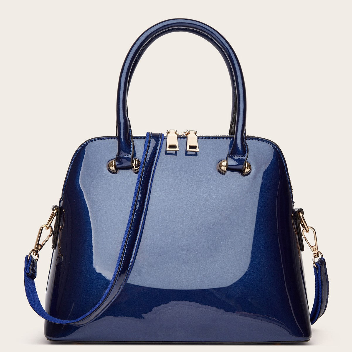 Women's Autumn Patent Leather Shiny Fashion Shell Women's Shoulder Bag