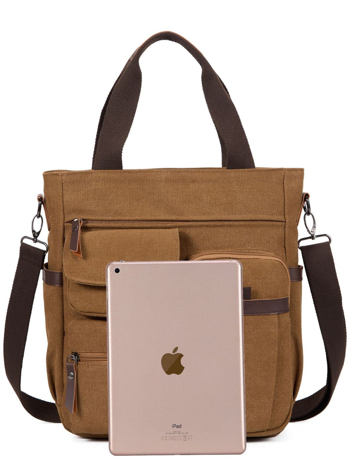 Slouchy Classy Men's Canvas Large Capacity Men's Shoulder Bag