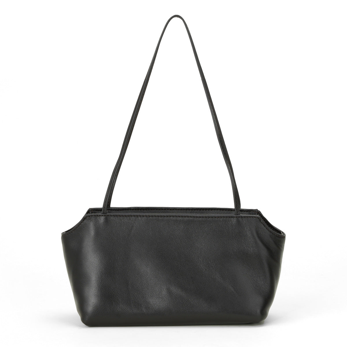Popular Women's Sheepskin Minimalist Underarm Genuine Women's Leather Bag