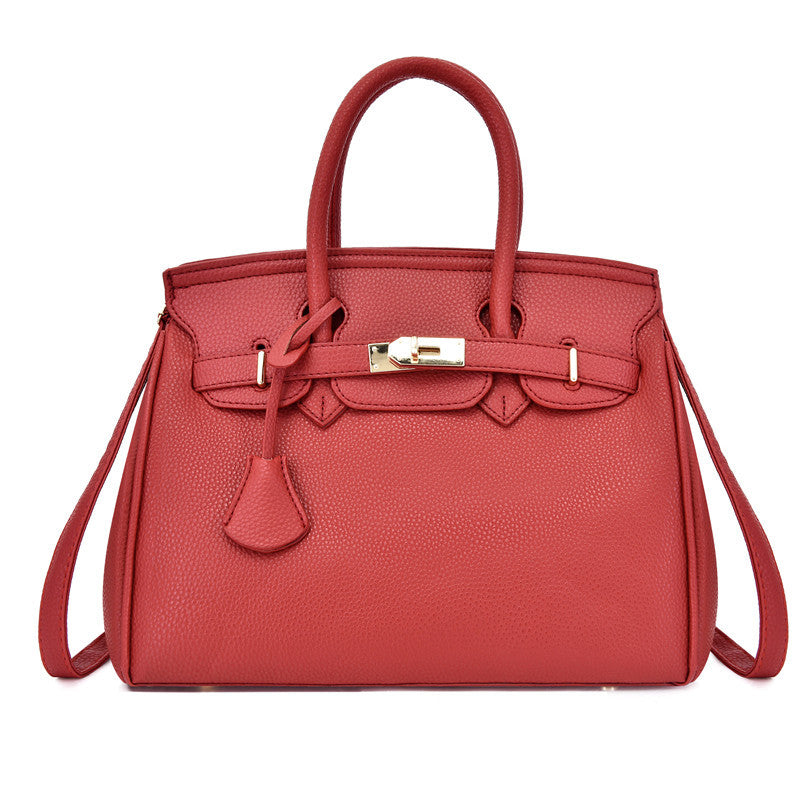 Women's Fashionable Simple Solid Color Tassel Women's Messenger Bag
