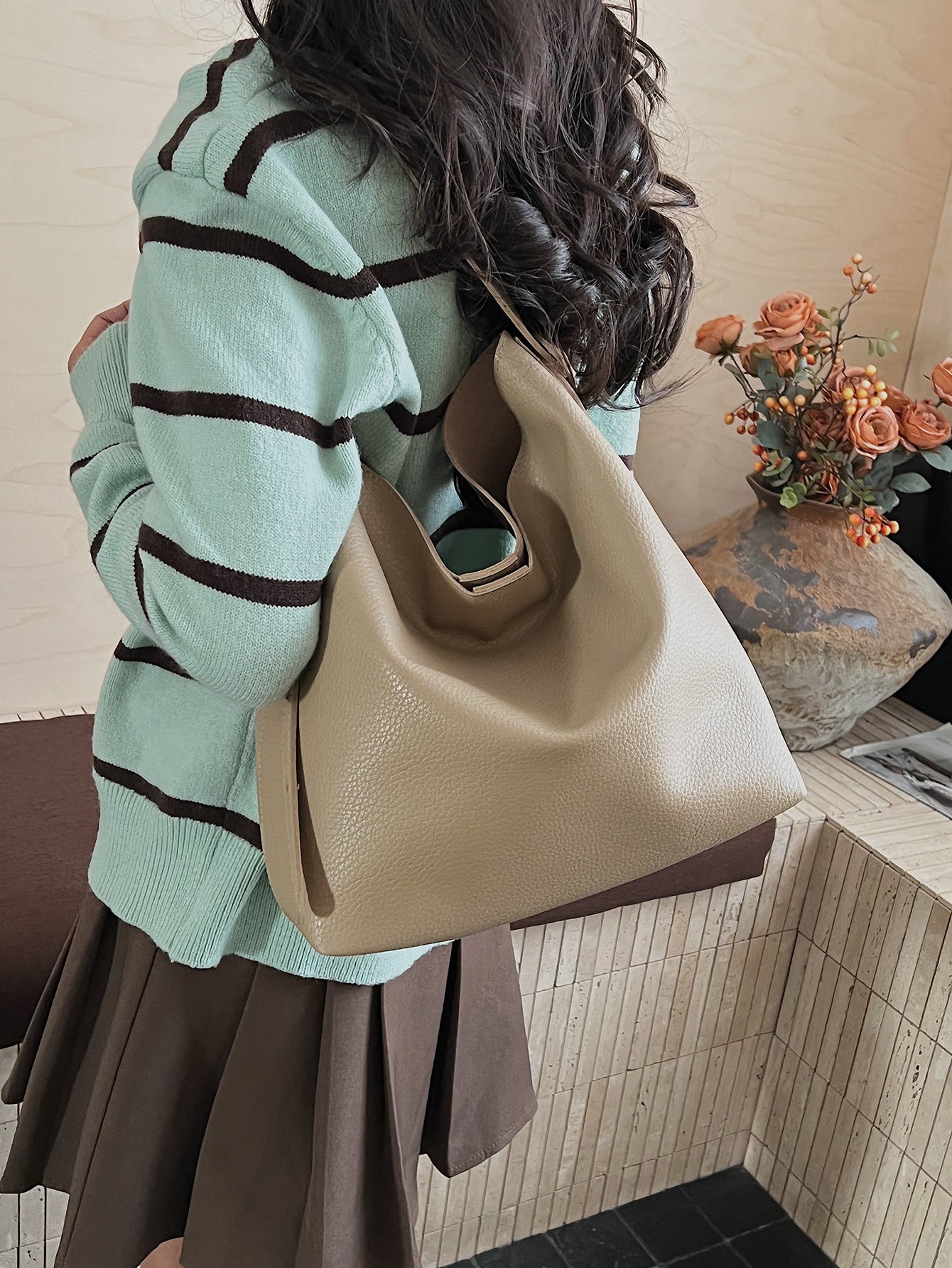 Women's Korean Style Fashionable Exquisite Mother Women's Shoulder Bag