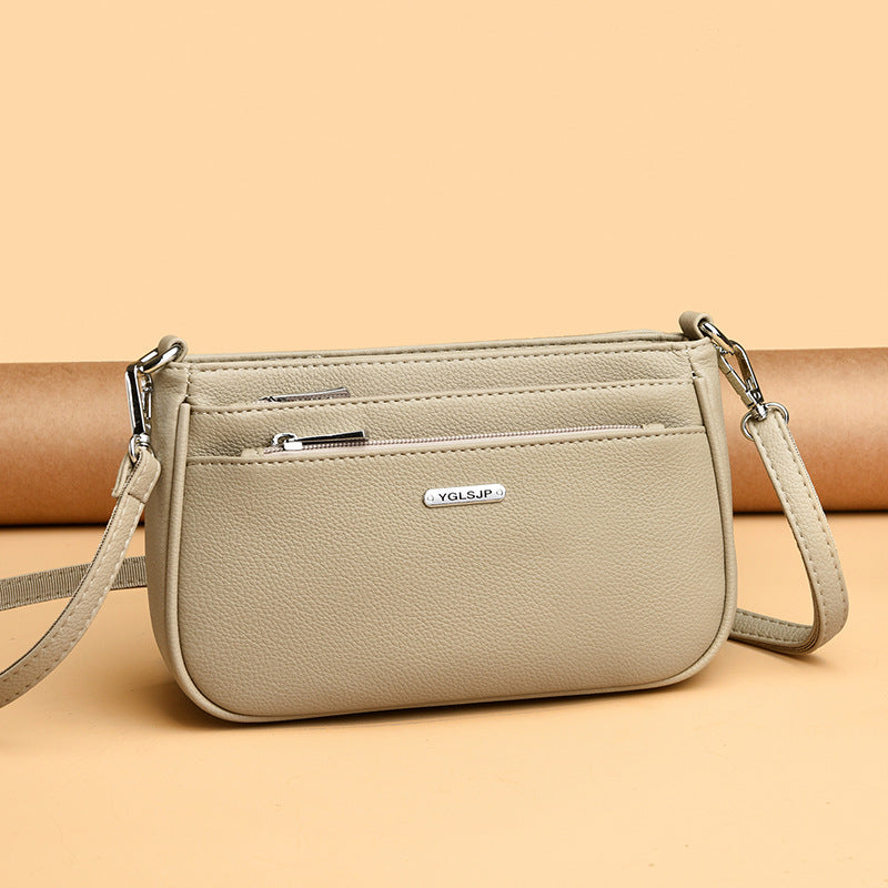 Glamorous Women's Fashion Soft Leather Mother Women's Shoulder Bag