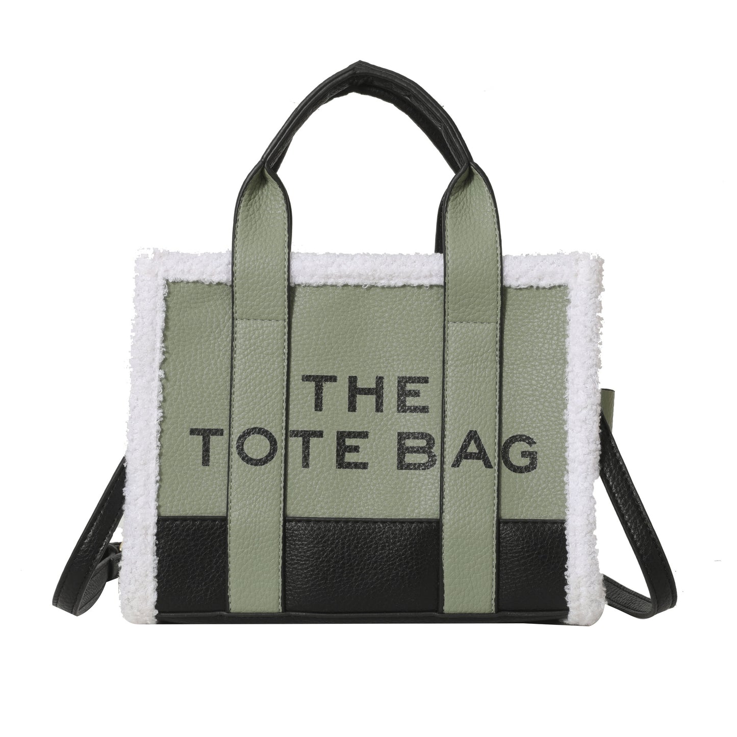 Women's Commuter Portable Lamb Fur Trendy Elements Women's Handbag