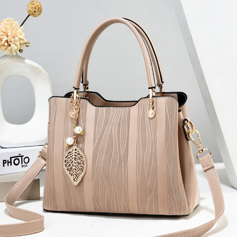 Women's Simple Western Style Korean Fashionable Large Capacity Women's Handbag