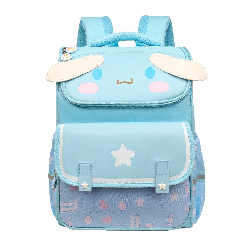 Beautiful Princess Style Cute Spine Protection Primary School Bag