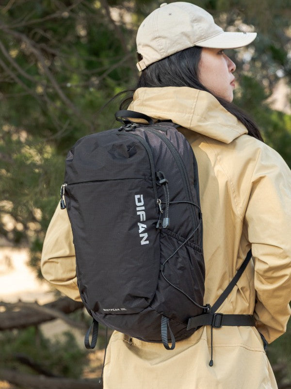 Women's & Men's Lightweight Plaid Climbing Mountain Climbing, Hiking Bag