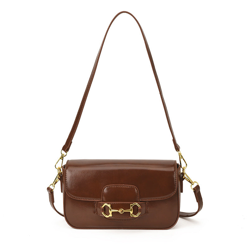 Innovative Women's Stylish Retro Underarm Saddle Small Square Bag