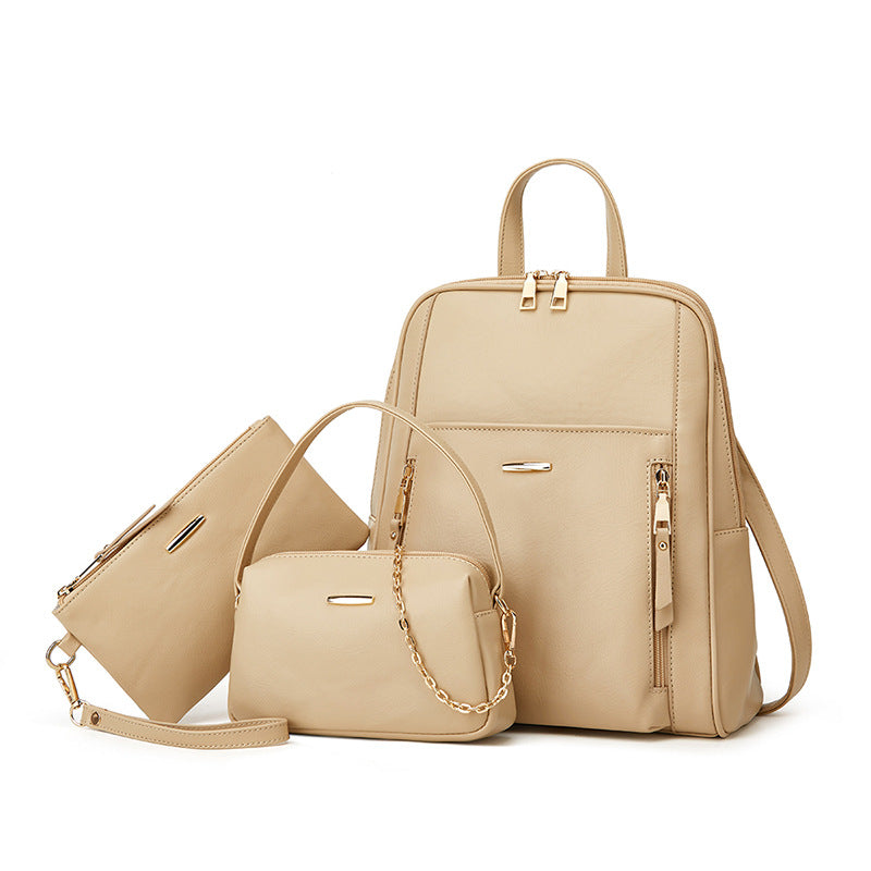 Women's Korean Style Fashion Oxford Cloth Large Tote Bag