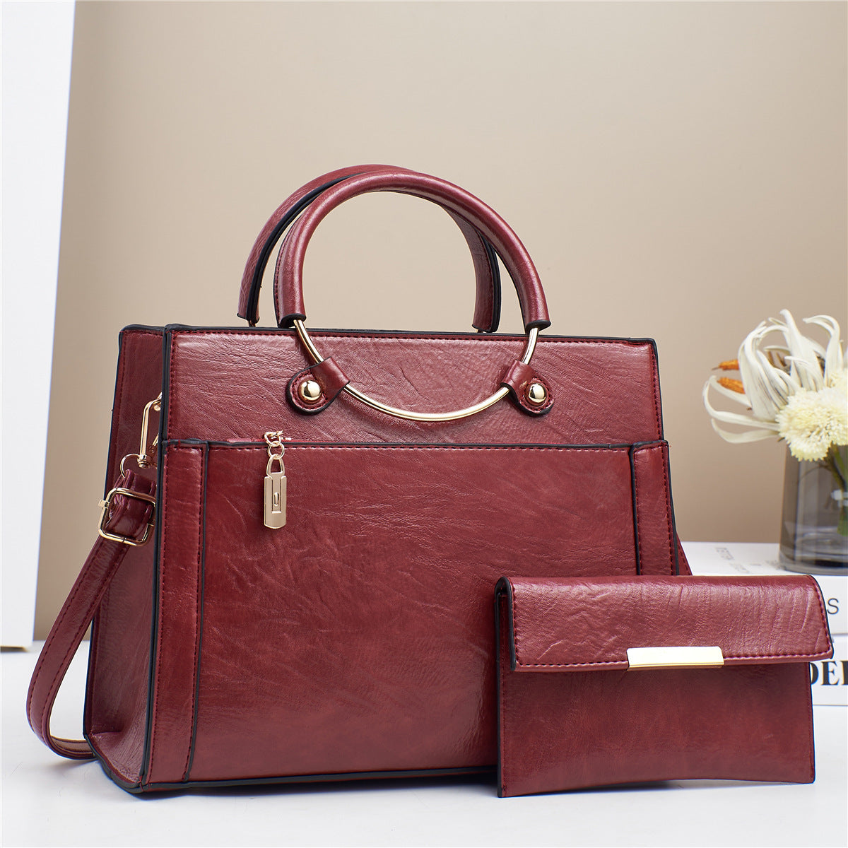 Graceful Women's Winter Big Fashion Versatile Women's Messenger Bag
