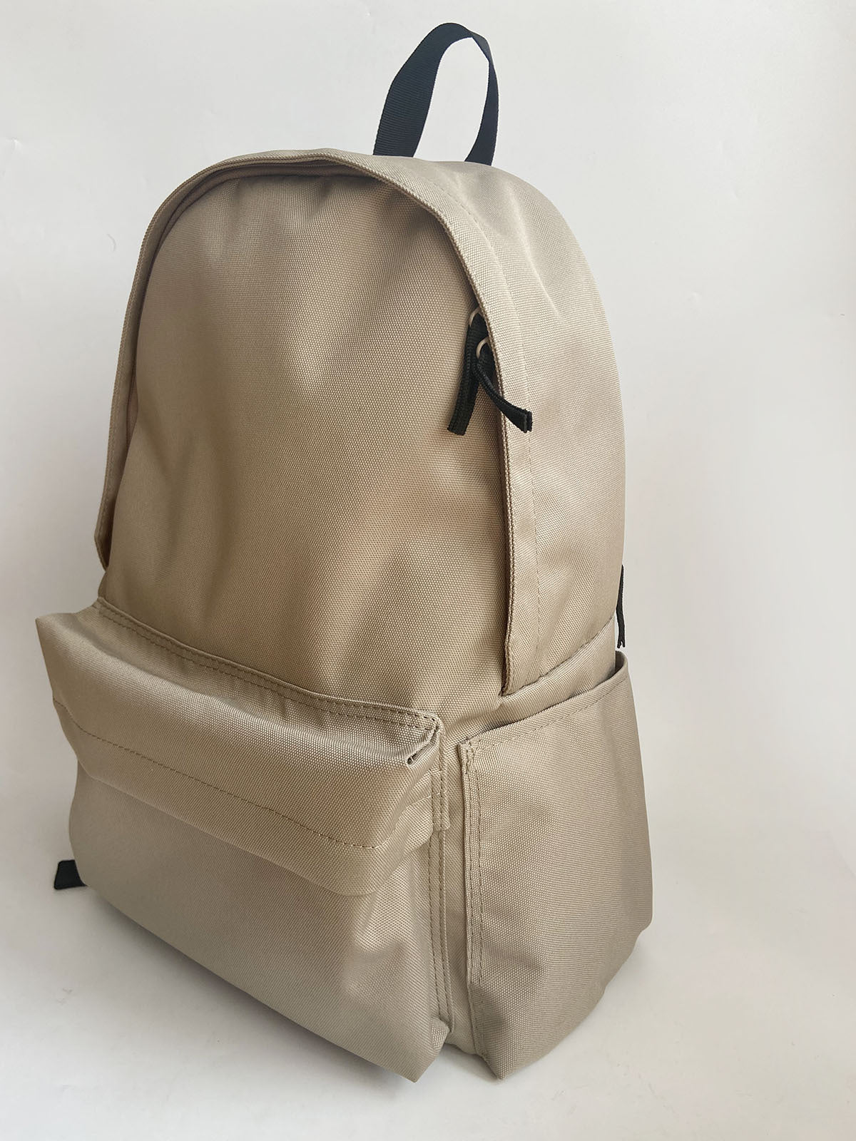 Men's Style Solid Color Simple Schoolgirl Large Printing Backpacks