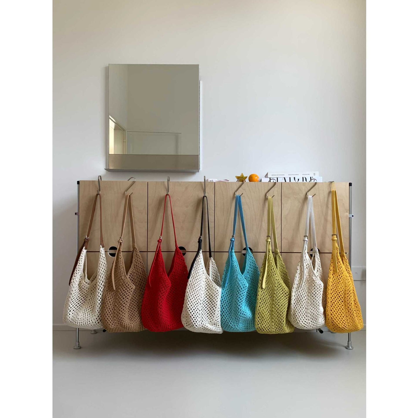 Women's Beach Vacation Large Capacity Woven Korean Bags