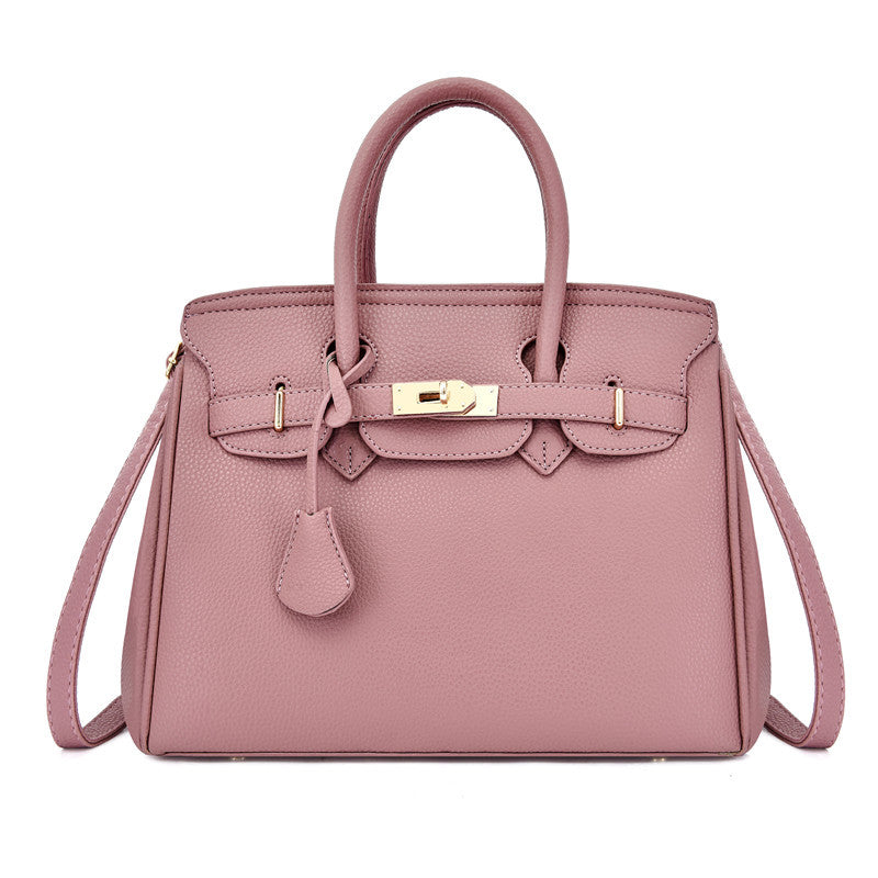 Women's Fashionable Simple Solid Color Tassel Women's Messenger Bag