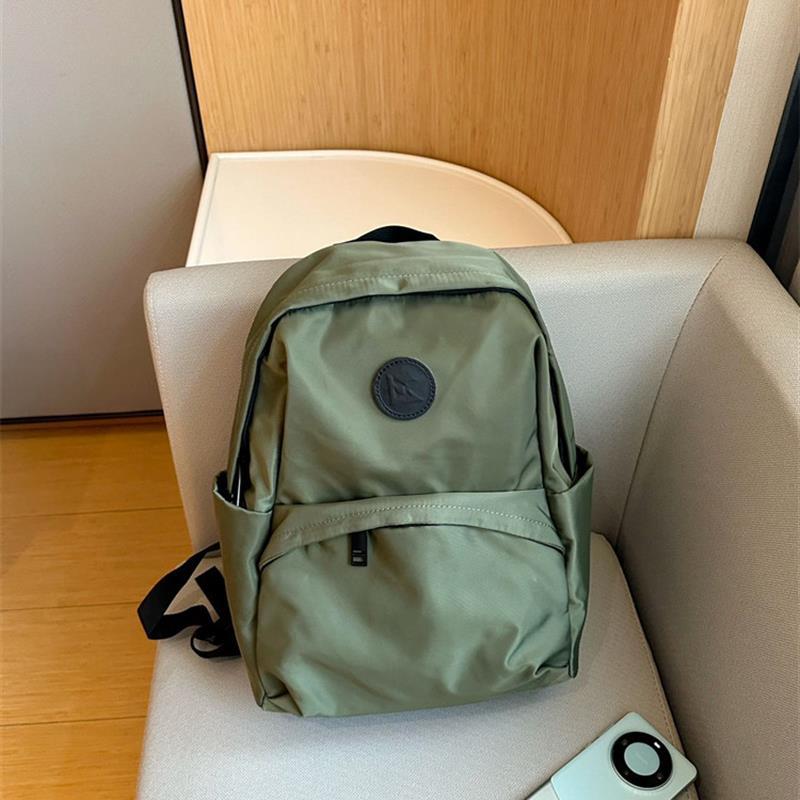 Women's & Men's Commuter Computer Oxford Packsack Large Capacity Versatility For Traveling Lightweight Leisure Backpack
