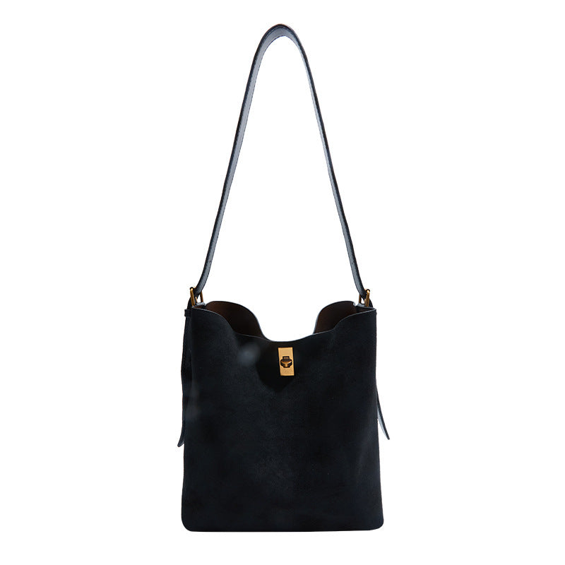Women's Vintage Suede Large Capacity Totes Bags