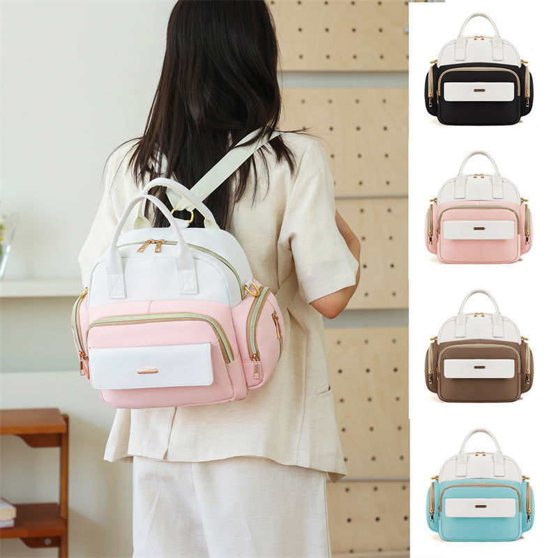 Women's Korean Large Capacity Portable Mother Diaper Mummy Bag