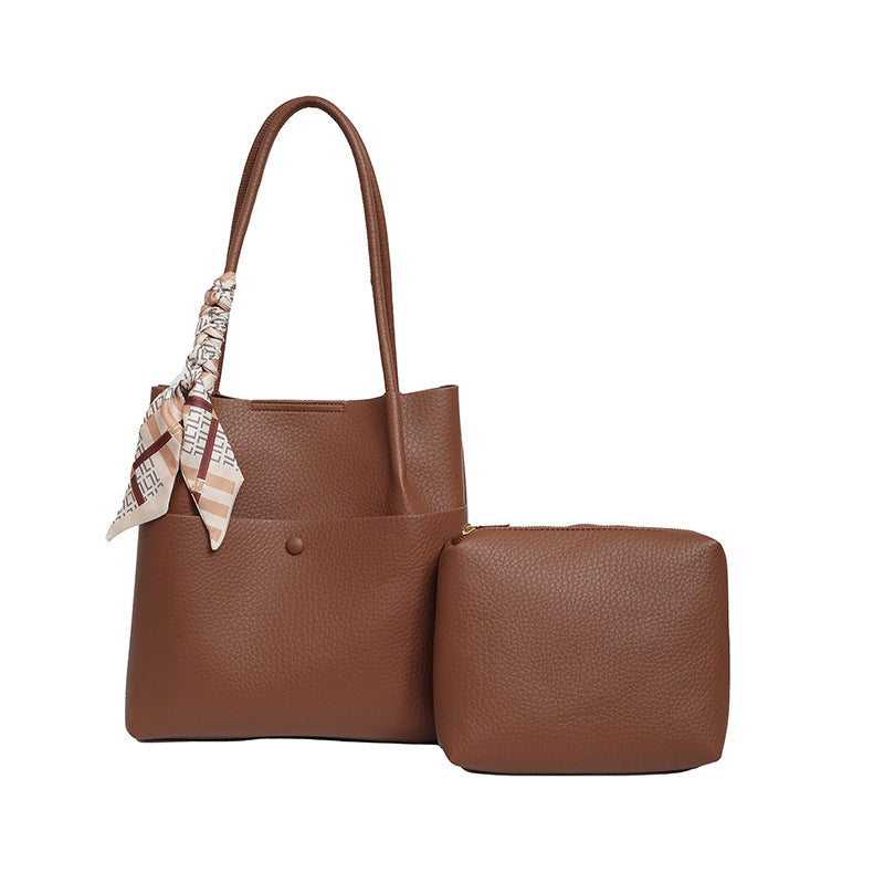 Women's Large Capacity High-grade Simple Fashion Trendy Tote Bag