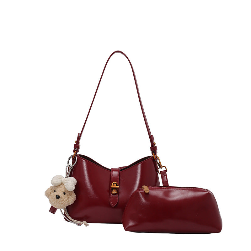 Style Popular One Simple Versatile High-grade Women's Shoulder Bag