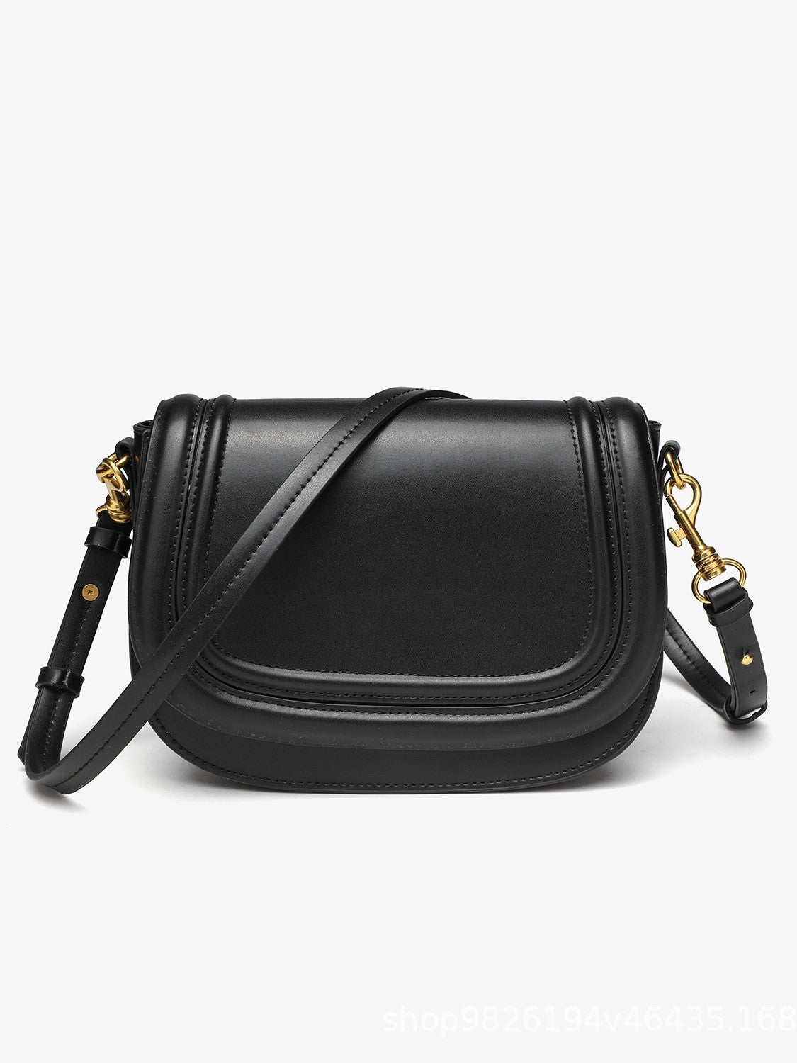 Women's Home Saddle One Wide Strap Underarm Women's Messenger Bag
