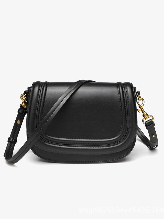 Women's Home Saddle One Wide Strap Underarm Women's Messenger Bag