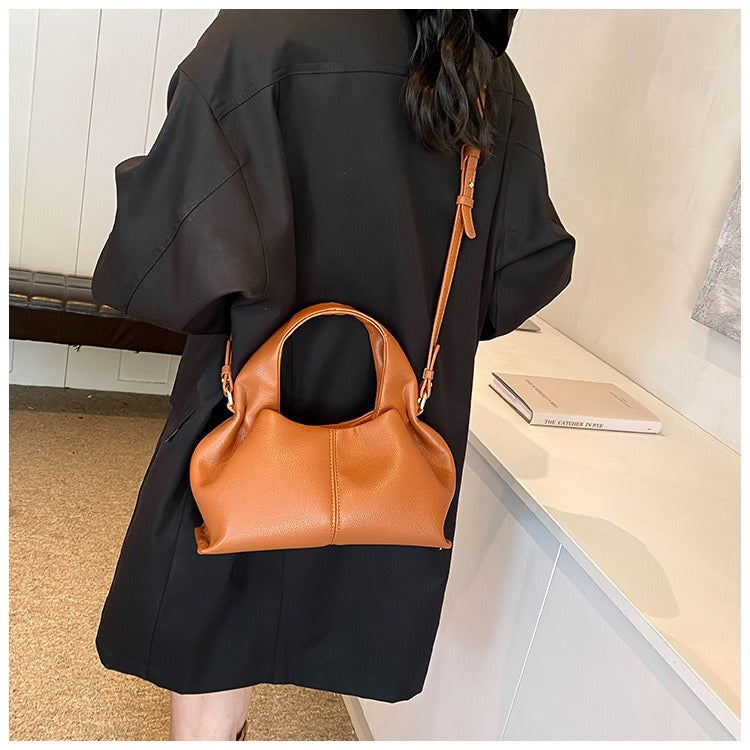 Women's Design Single Advanced Texture Dumpling Portable Bags