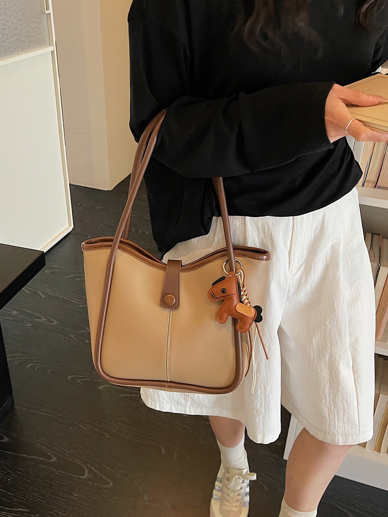 Texture Design Large Capacity Female Today Handbags